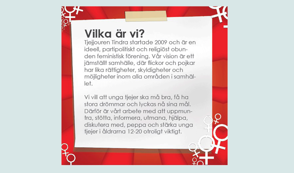 En beskrivning av vad vi står för